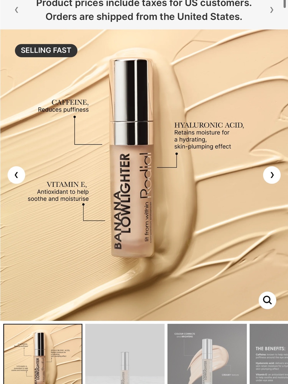 Rodial Balm to Foundation Liquid Concealer - Beige/Nude
